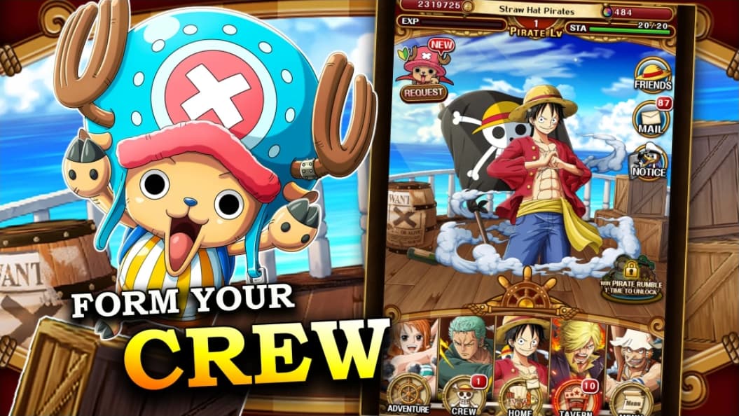 One Piece Treasure Cruise screen 1